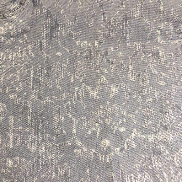 MARCHESA VOYAGE FLOCKED JACQUARD JEANS - Picture 8 of 11